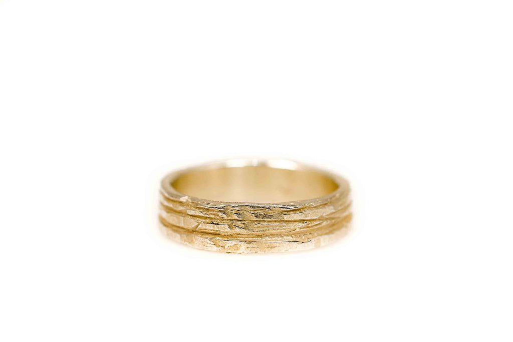 wedding ring set Symbiosis rose gold - Saagæ wedding rings & engagement rings by Liesbeth Busman