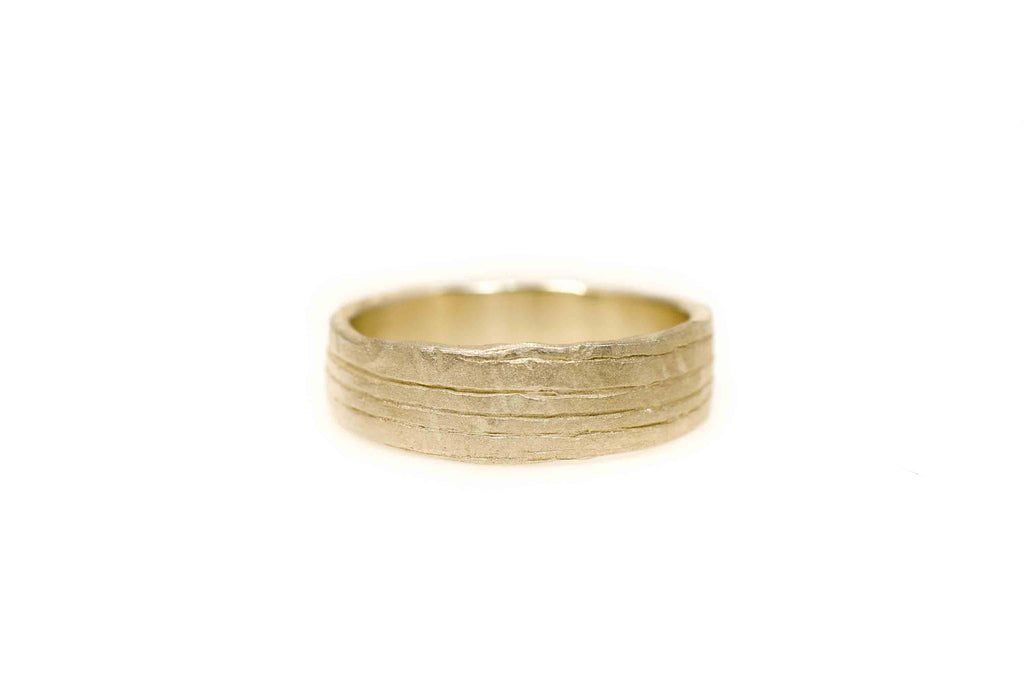 partner rings Symbiosis yellow gold - Saagæ wedding rings & engagement rings by Liesbeth Busman