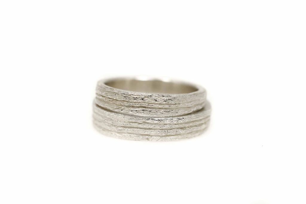 promise rings Symbiosis ring Paradise silver - Saagæ wedding rings & engagement rings by Liesbeth Busman